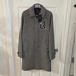 RUDSAK Houndstooth Wool Coat